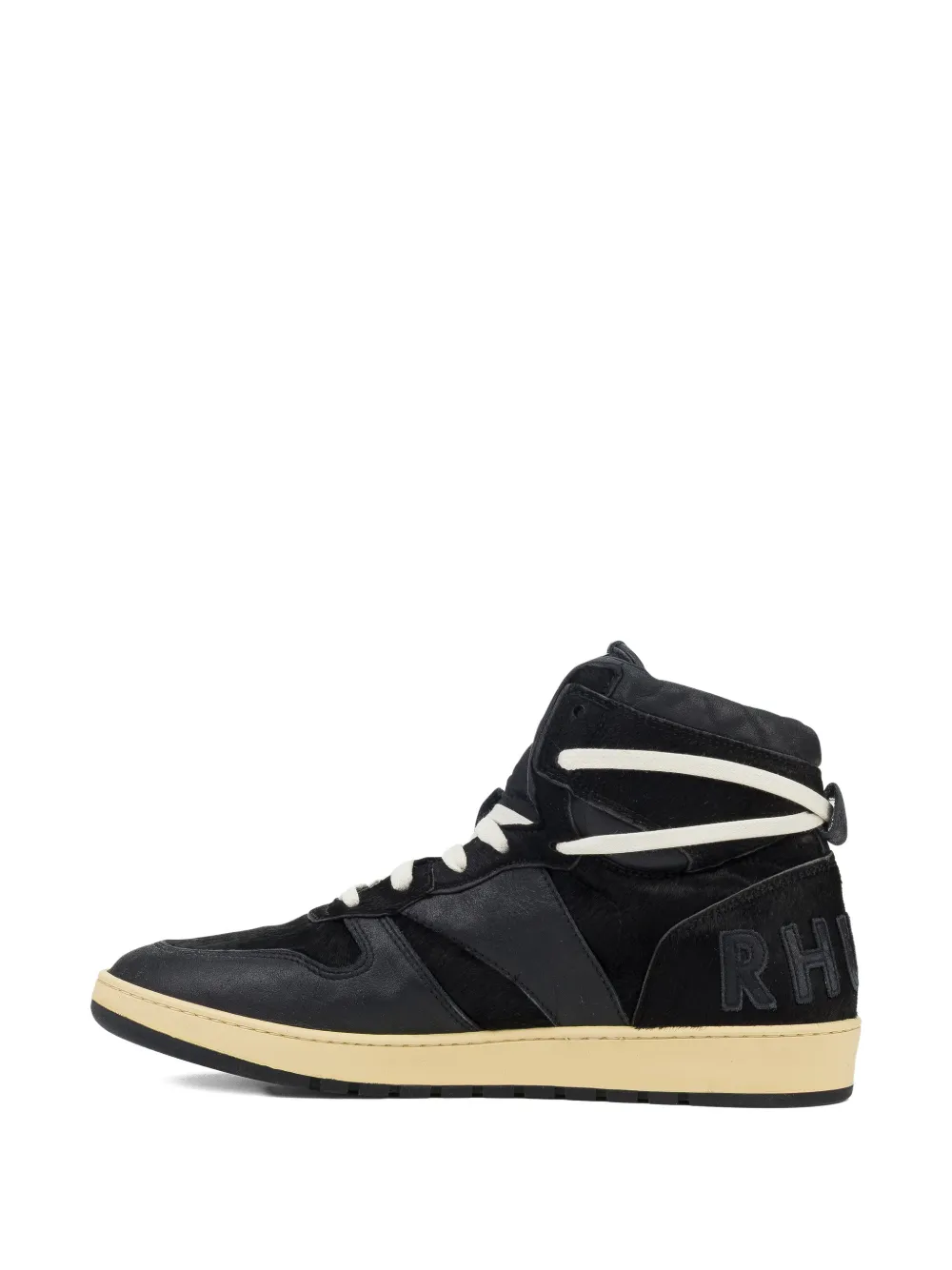 RHUDE rhecess-hi-top sneakers Zwart
