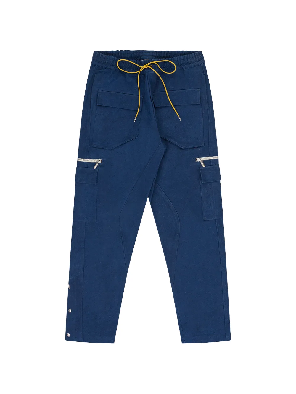 RHUDE cargo-pockets straight-leg trousers - Blu