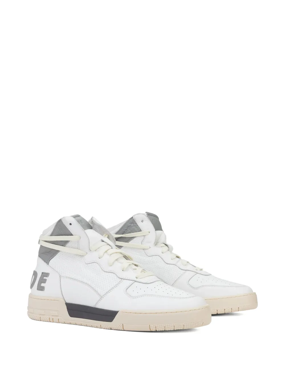 RHUDE Rhecess-hi high-top sneakers Wit