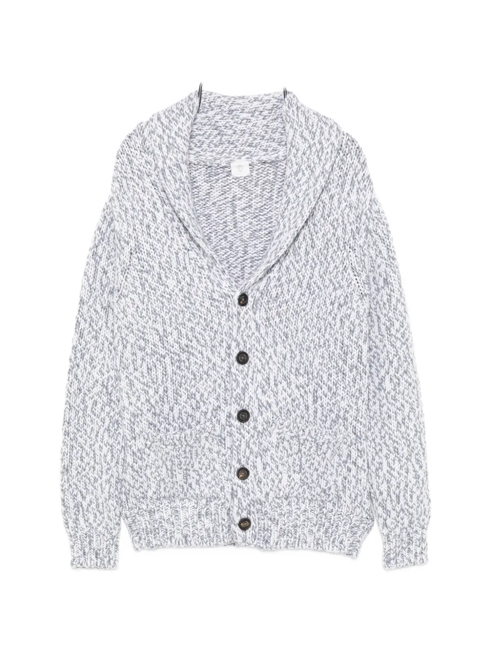 Eleventy Cashmere Cardigan In Gray