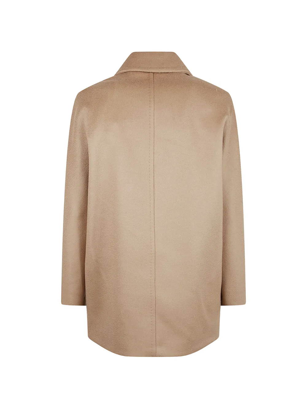 Max Mara Jas met dubbele rij knopen Beige