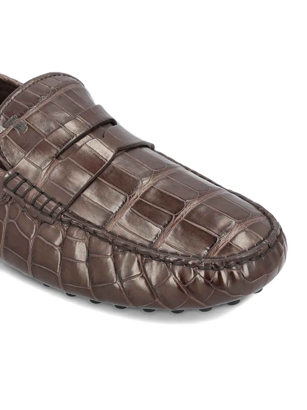 Tod's leather loafers Bruin
