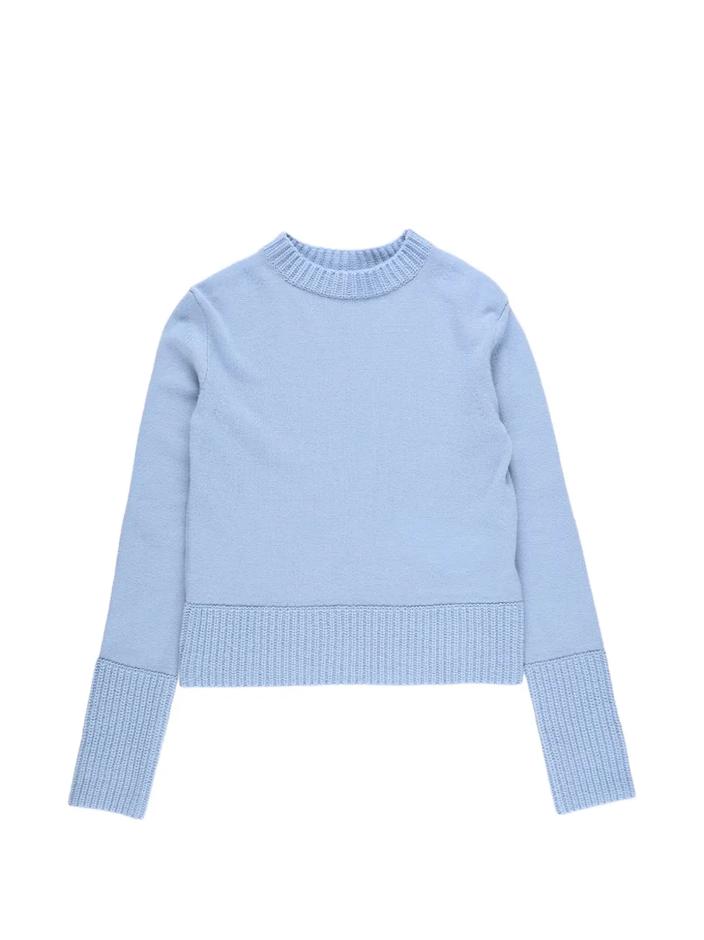 sacai wool sweater - Blu