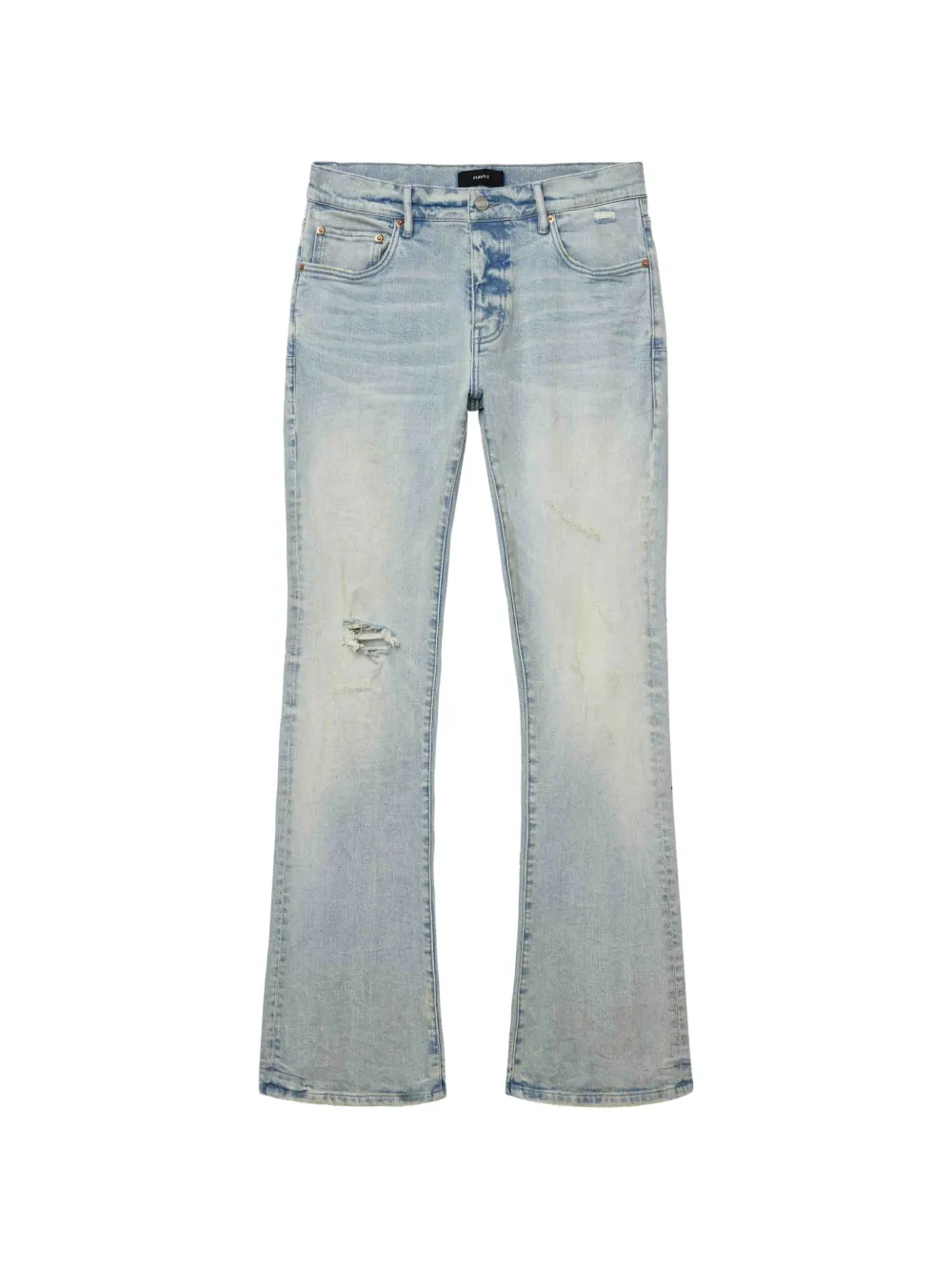 Purple Brand Jeans P004 con effetto vissuto - Blu