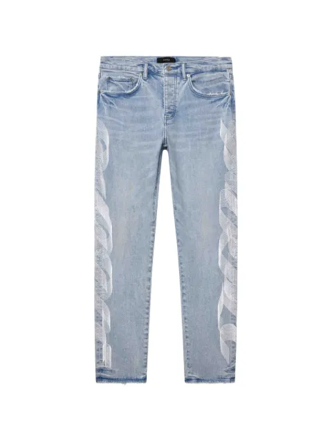 Purple Brand Jeans P005 con ricamo