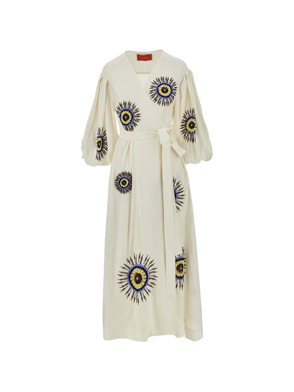 La DoubleJ Eden tie dress - Toni neutri