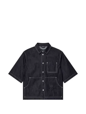 Diesel D-Paroshort デニムシャツ | ブラック | FARFETCH JP