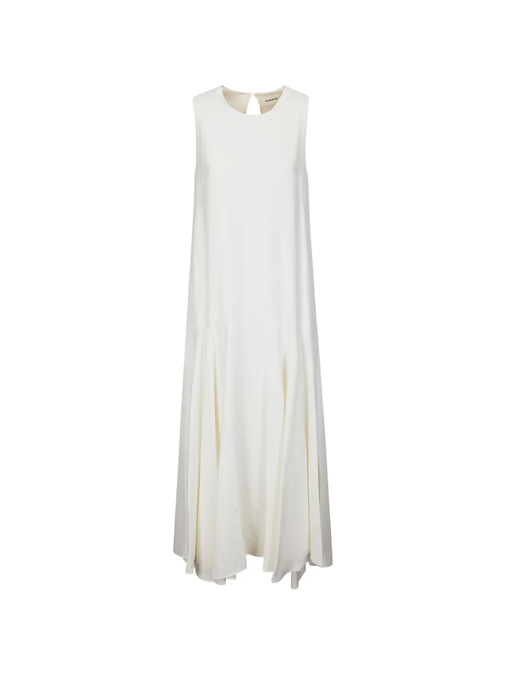 P.A.R.O.S.H. Raisa drop-waist dress - Bianco