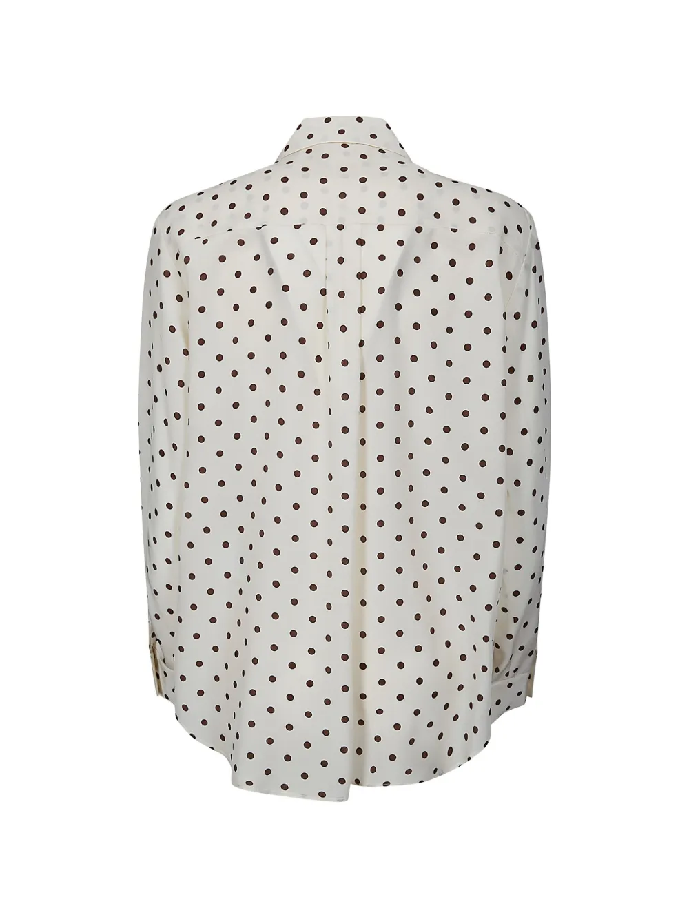 P.A.R.O.S.H. Billo blouse met stippen Beige