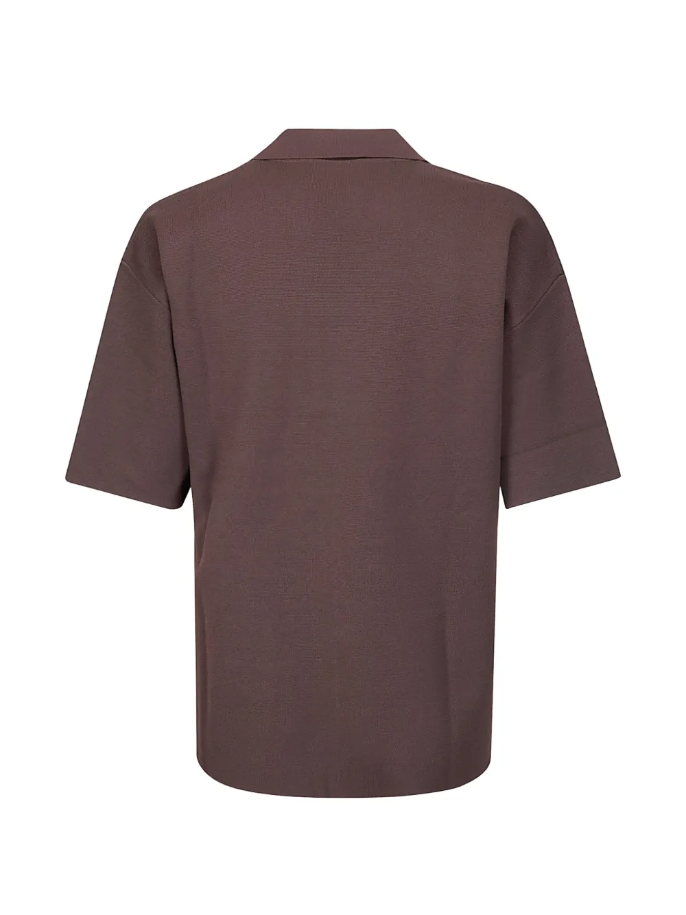  P.a.r.o.s.h. Roma V-neck T-shirt - Brown 