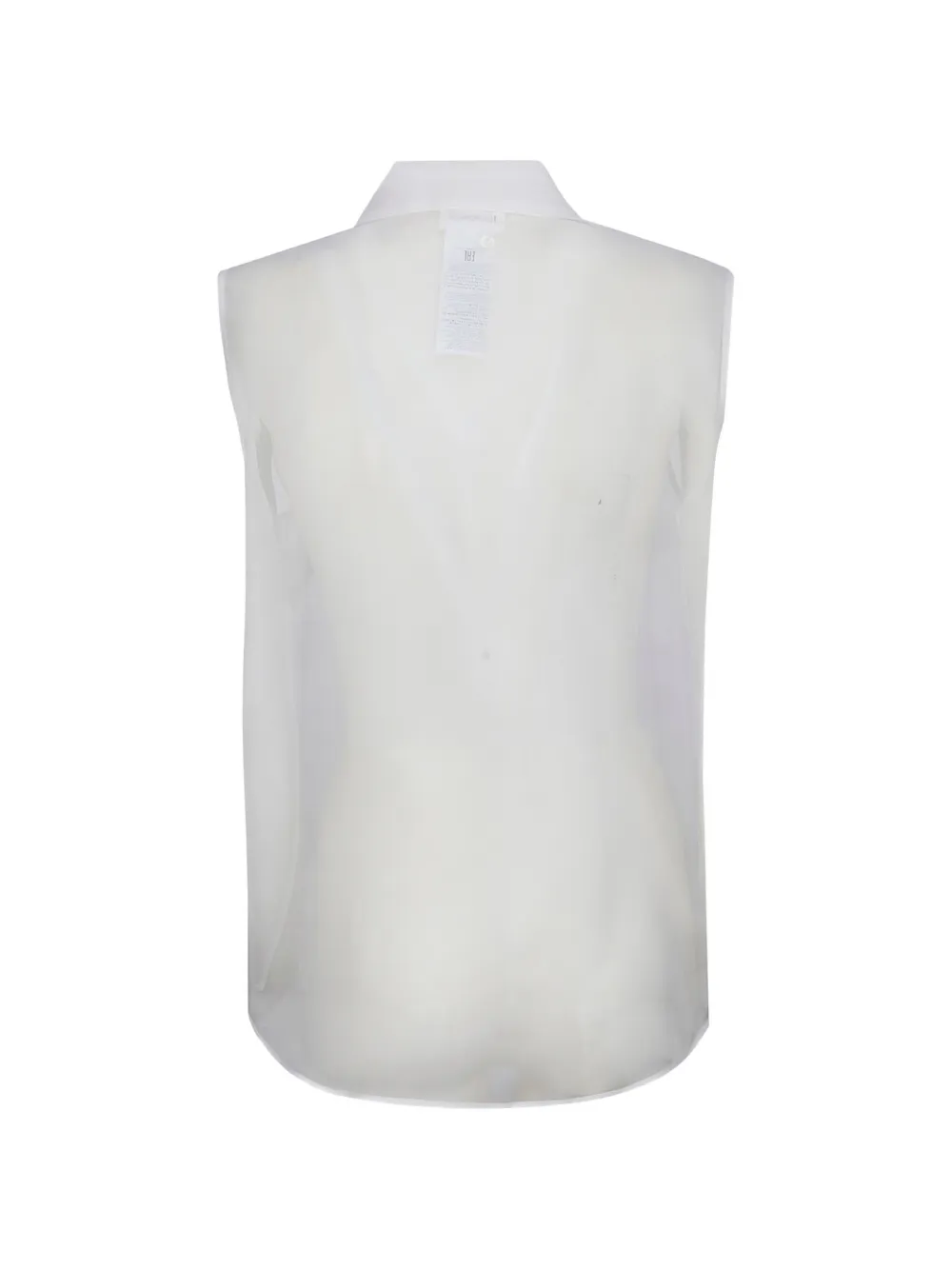  P.a.r.o.s.h. Shake Ruffled Shirt - White 