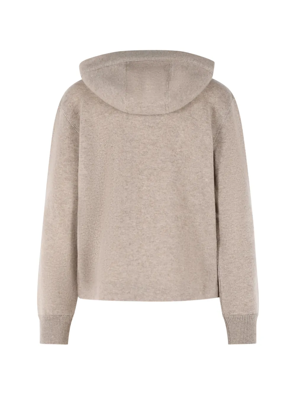 Max Mara Zip-up Hoodie - Neutrals 