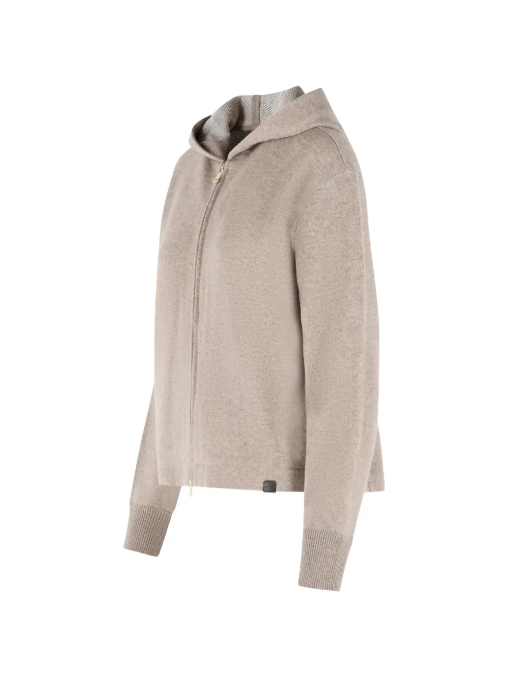  Max Mara Zip-up Hoodie - Neutrals 