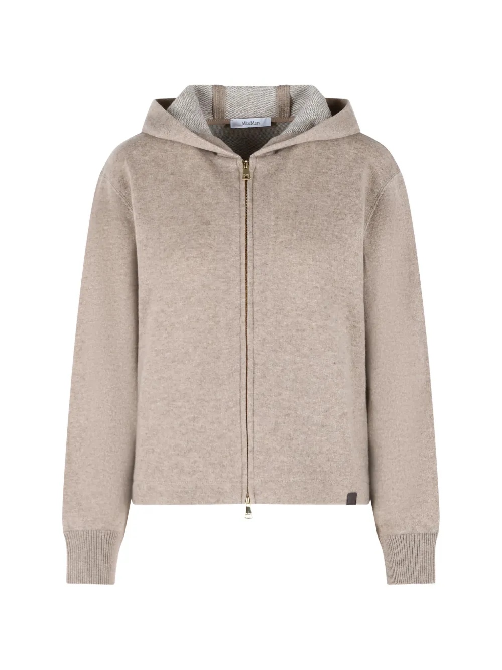 Max Mara zip-up hoodie - Neutrals
