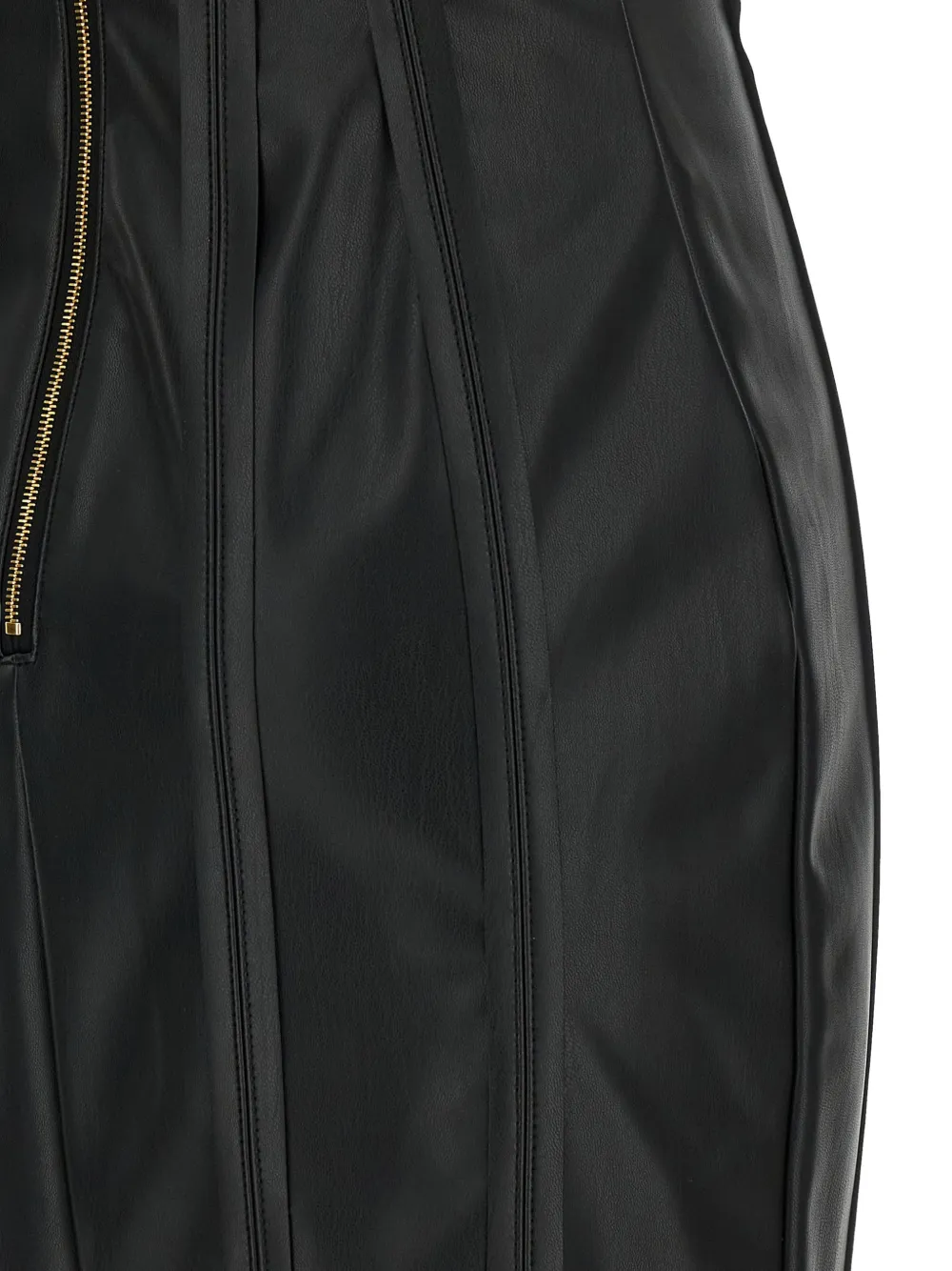 Elisabetta Franchi Mouwloze midi-jurk Zwart