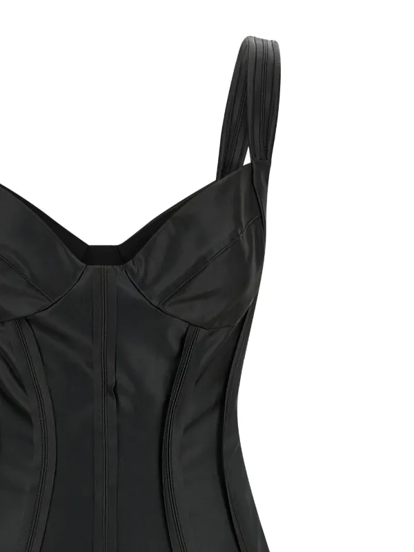 Elisabetta Franchi ノースリーブ ドレス | ブラック | FARFETCH JP