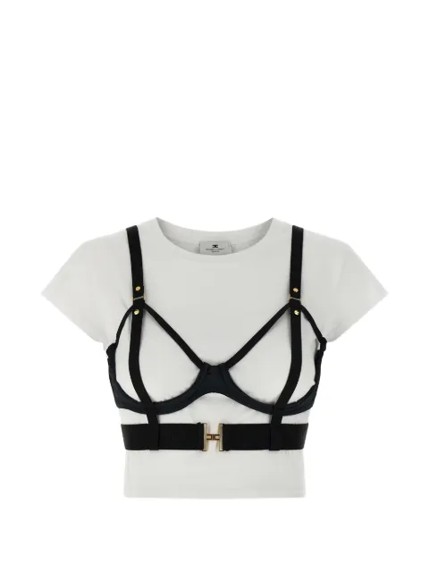 Elisabetta Franchi short-sleeve T-shirt with bra