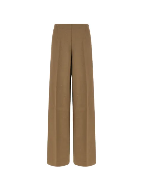 Herno sequin straight trousers