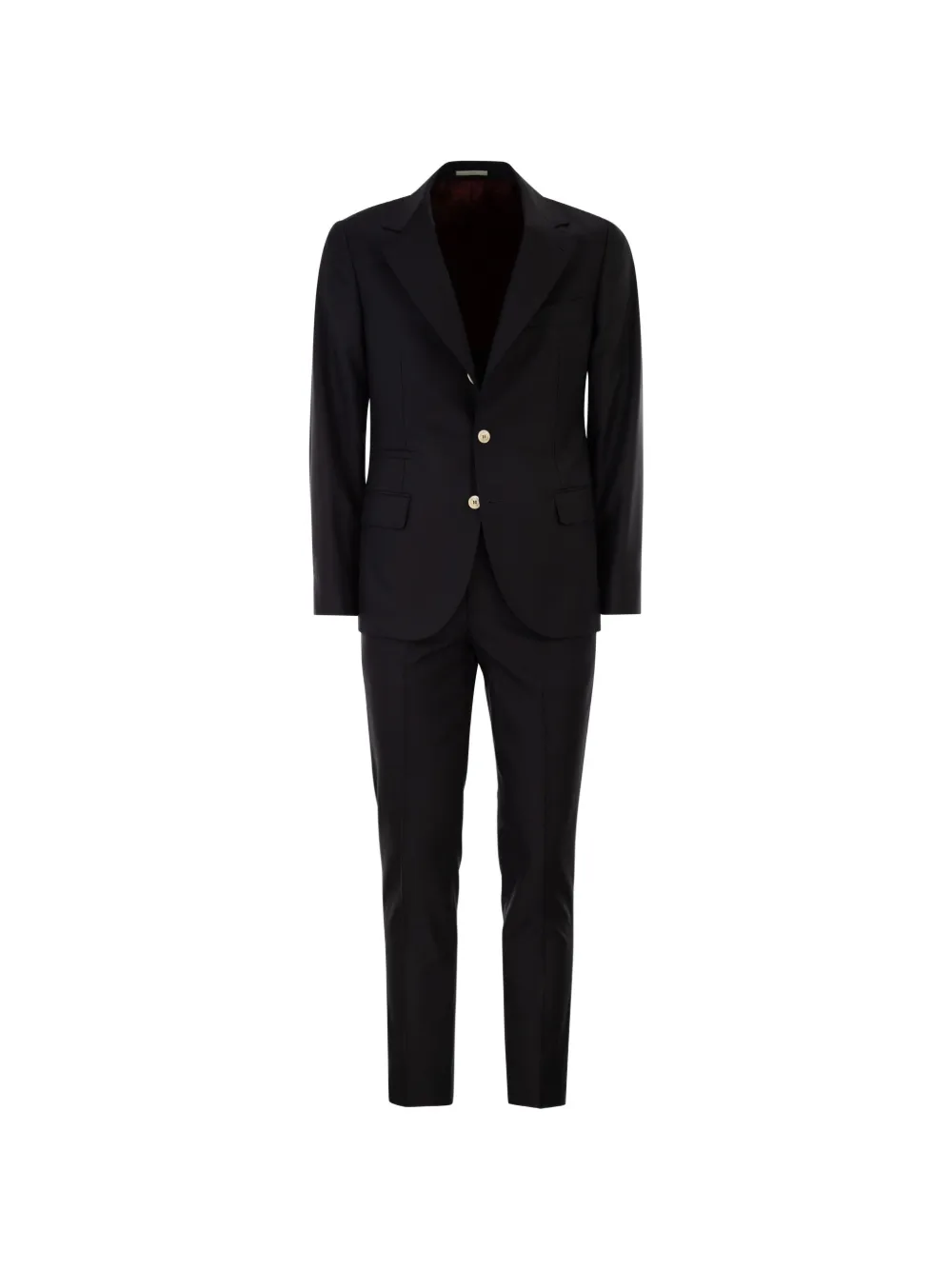 Brunello Cucinelli button-up suit - Blu