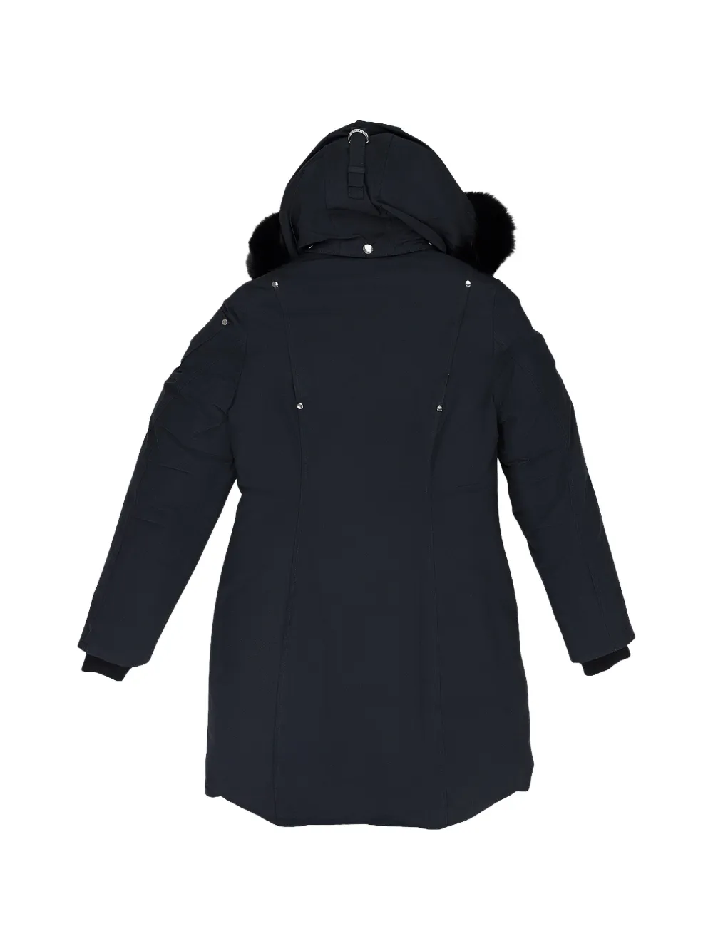  Moose Knuckles Hooded Parka Coat - Blue 