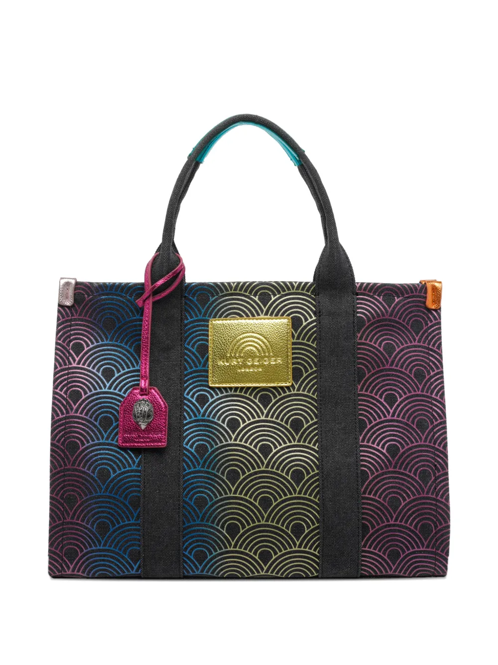 Kurt Geiger London multicolour southbank tote bag - Nero