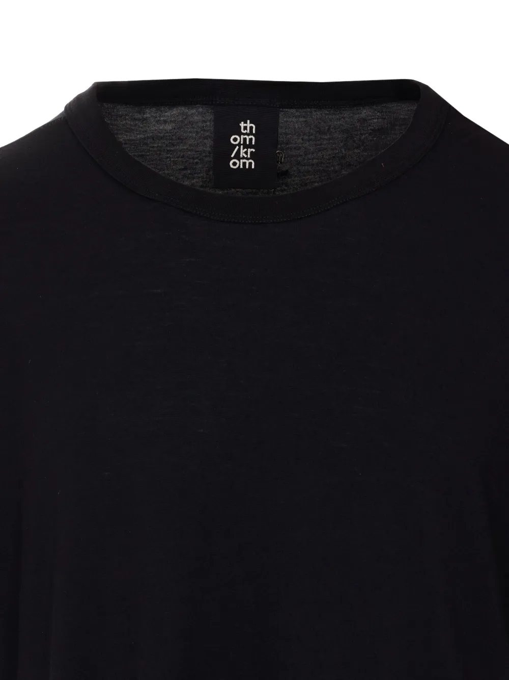 Thom Krom Jersey T-shirt Zwart