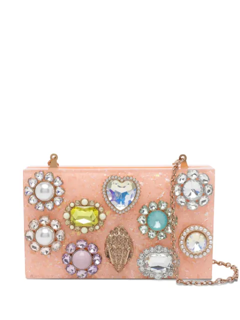 Kurt Geiger London crystals box clutch