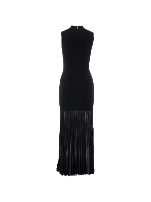 black crochet halter dress Black Crochet Halter Neck Maxi Dress