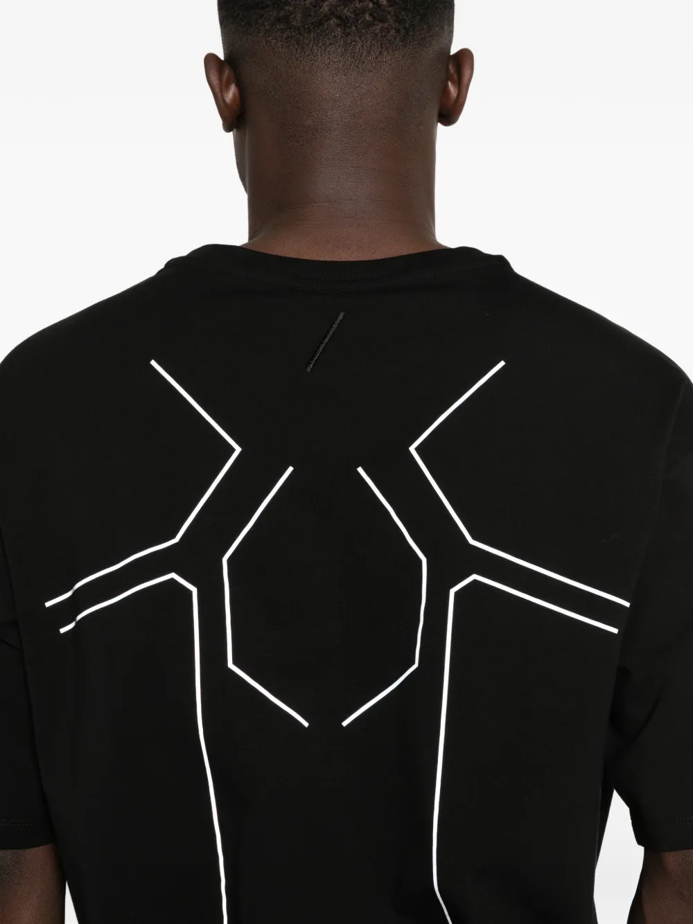 Thom Krom T-shirt met print Zwart