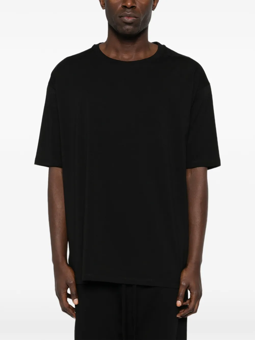 Thom Krom T-shirt met print Zwart