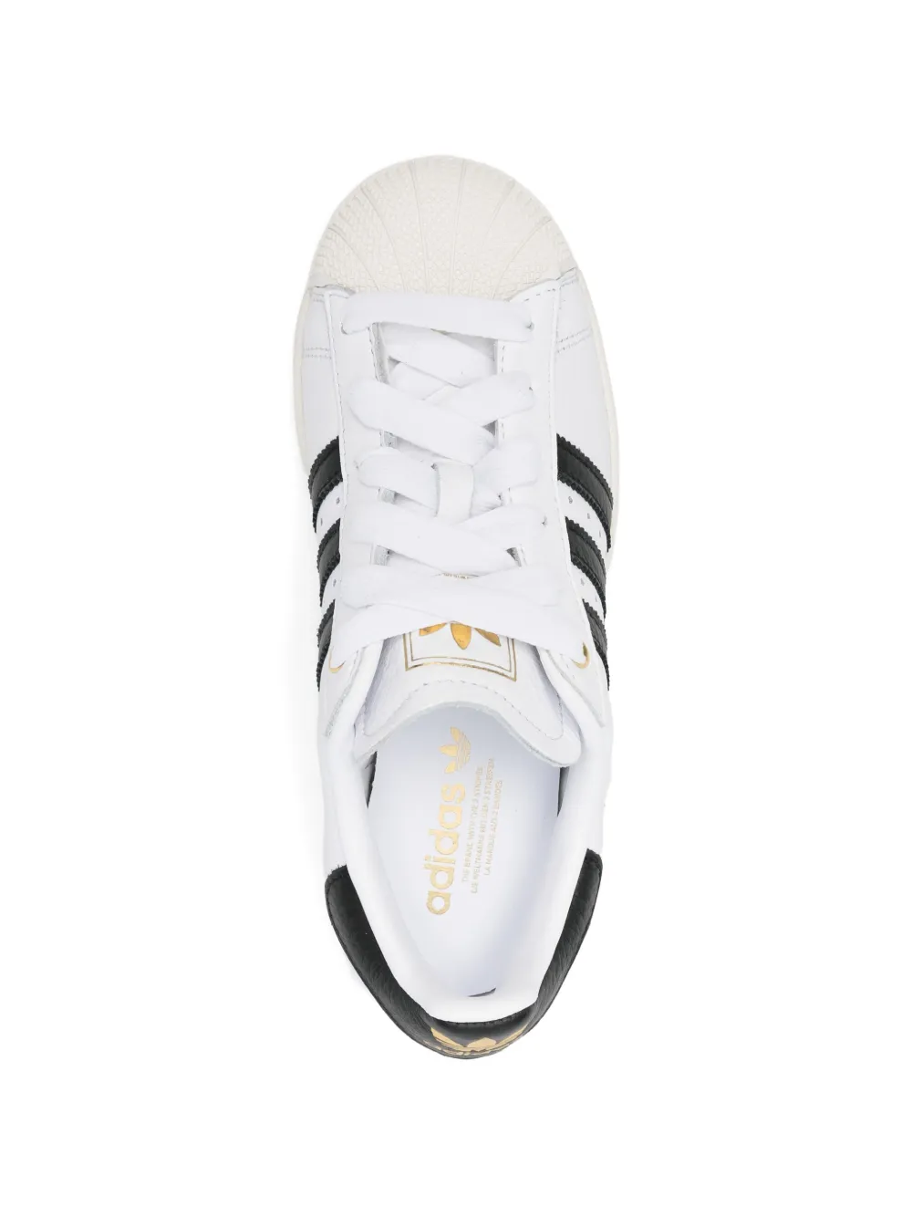 adidas Superstar II sneakers met strepen Wit