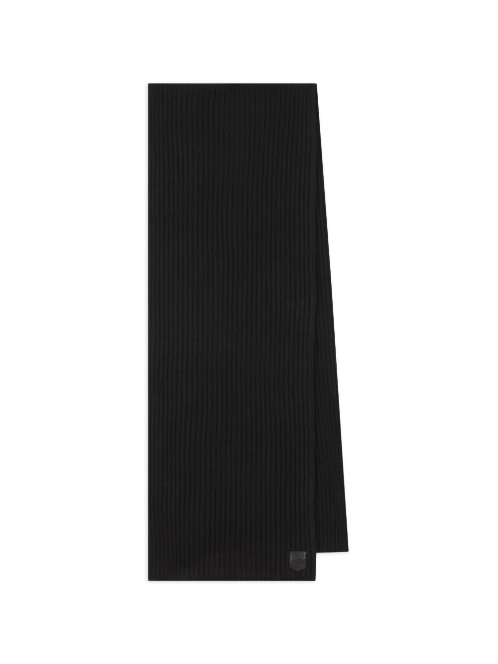 Tod's Sciarpa a coste in cashmere - Nero