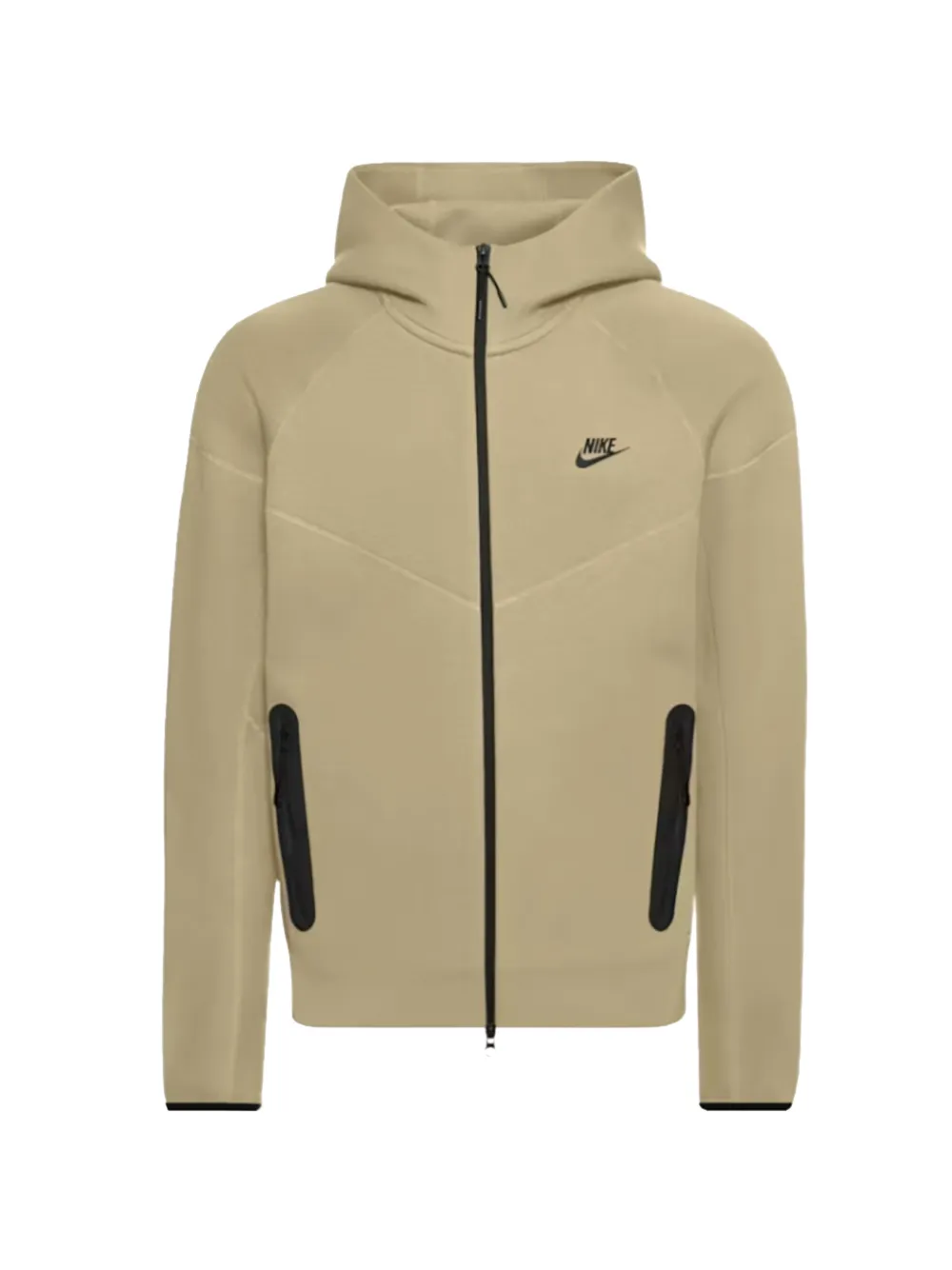 Nike Reimagined Full Hoodie In Neutral