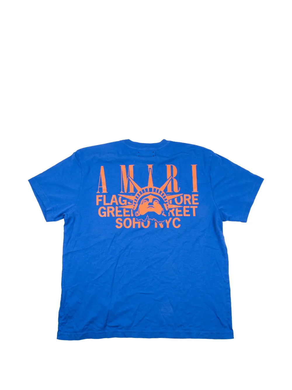 AMIRI Soho NYC Flagship T-shirt Blauw