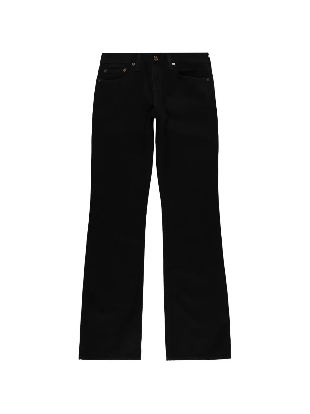 AGOLDE low rise boot jeans - Nero
