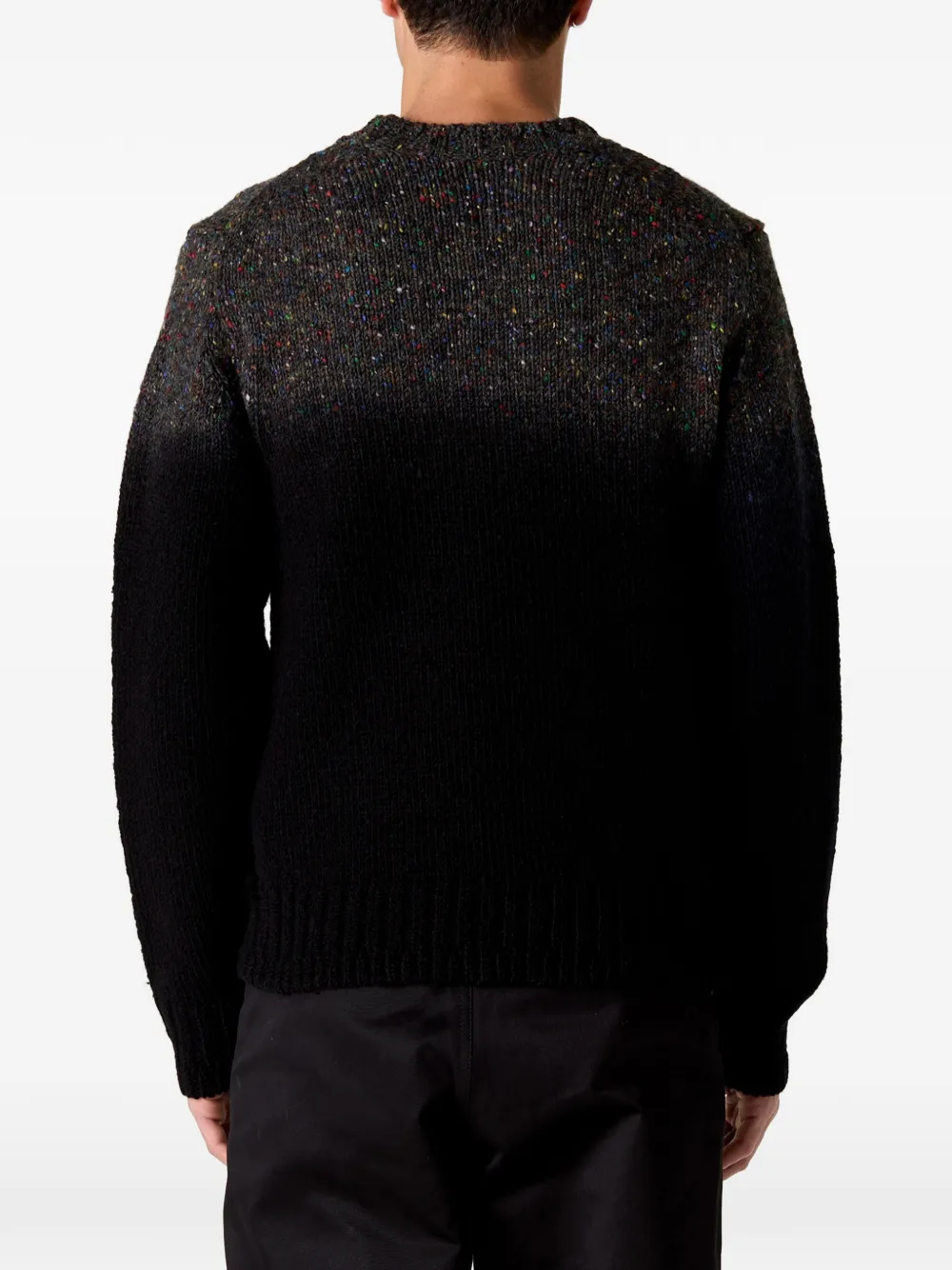  Sacai Wool Sweater - Black 