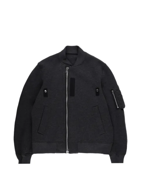 sacai zip-up jacket
