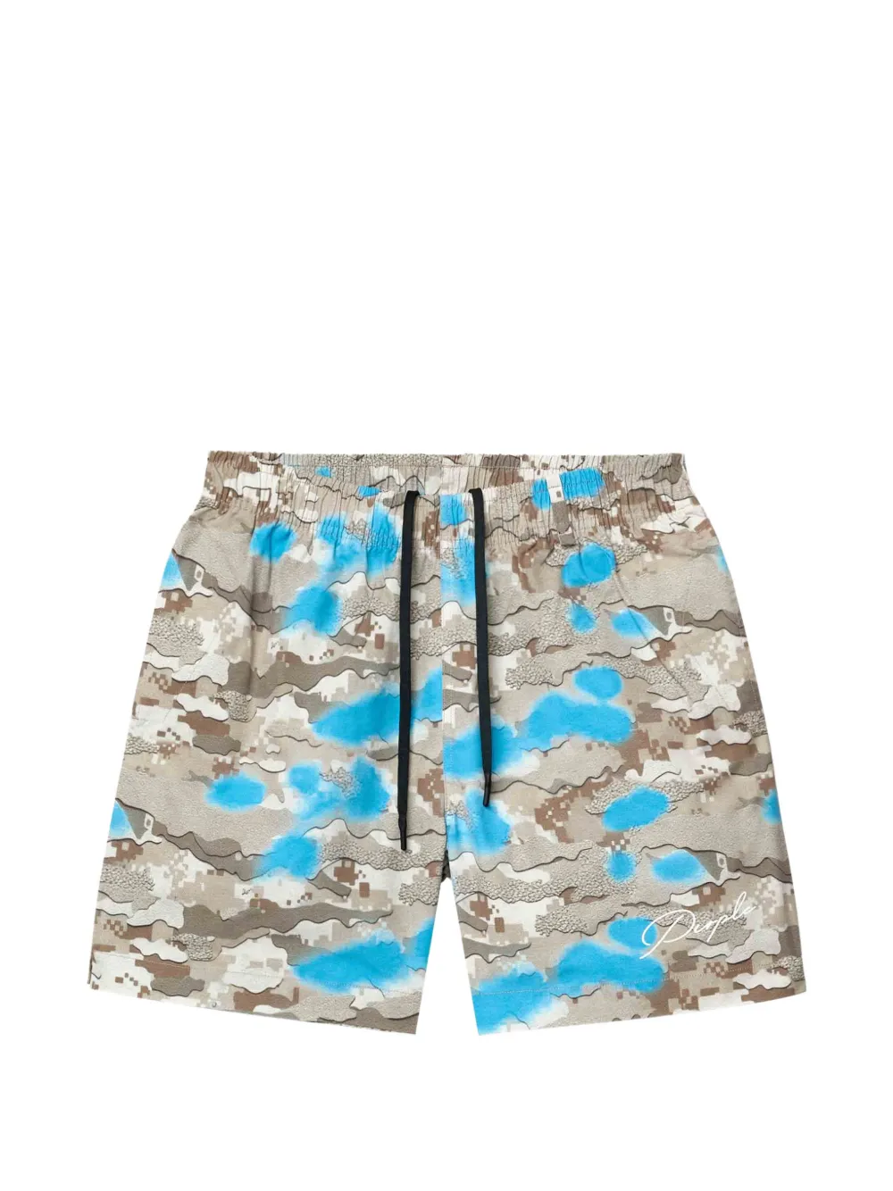 Purple Brand Shorts con stampa camouflage - Toni neutri