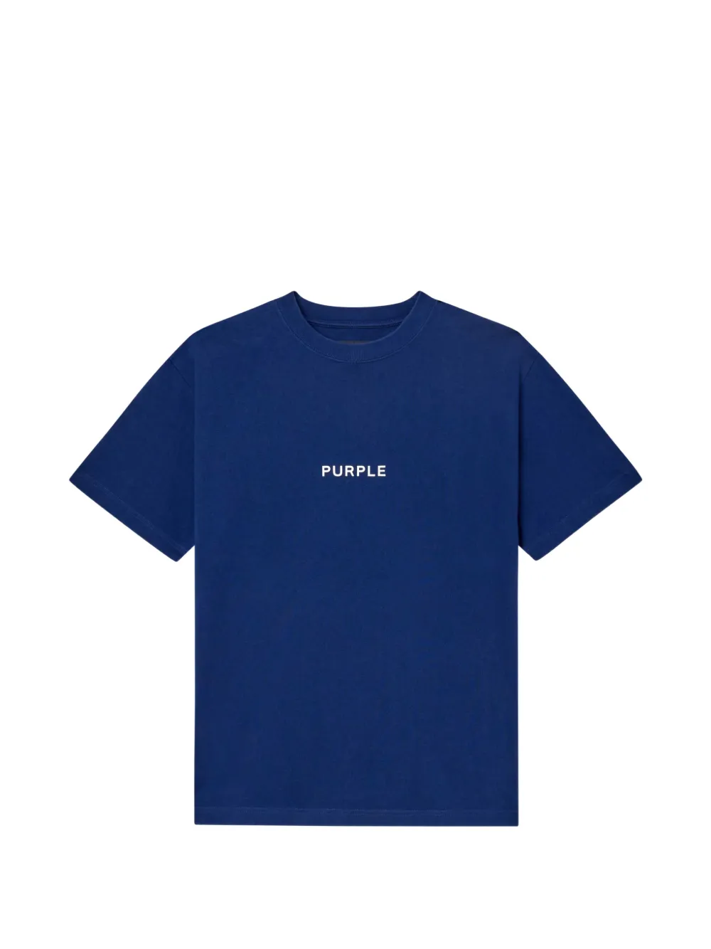 Purple Brand T-shirt con logo - Blu