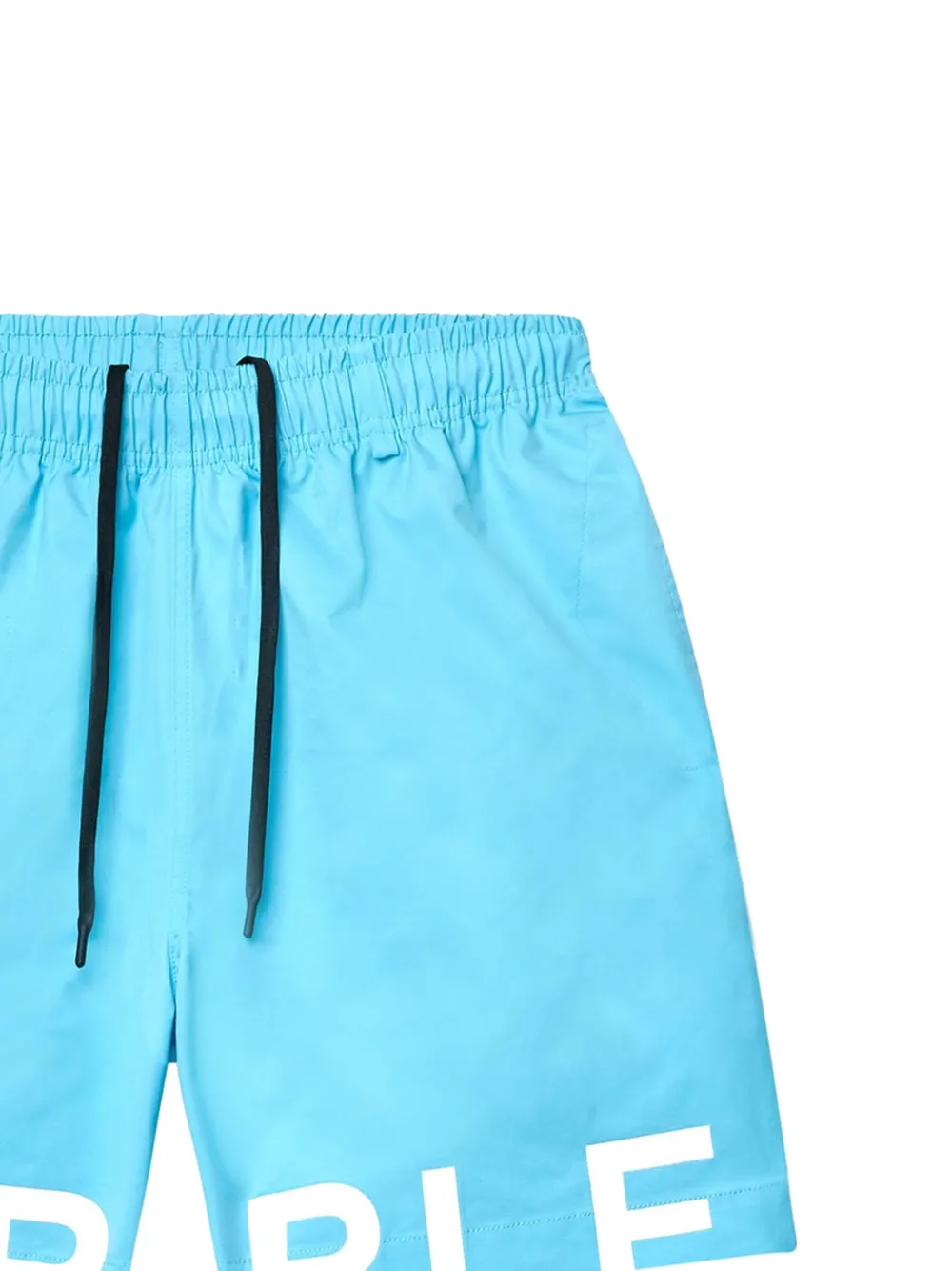 Purple Brand Shorts met trekkoord Blauw
