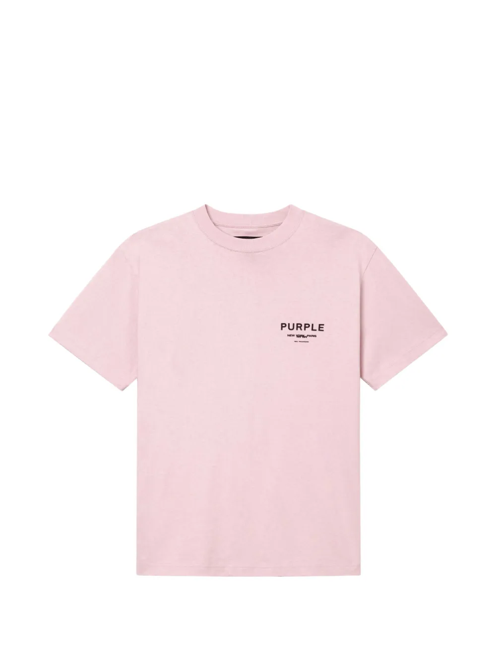 Purple Brand T-shirt con logo - Rosa