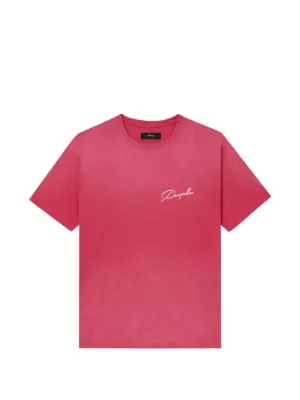 EVISU logo-print T-shirt | Red | FARFETCH
