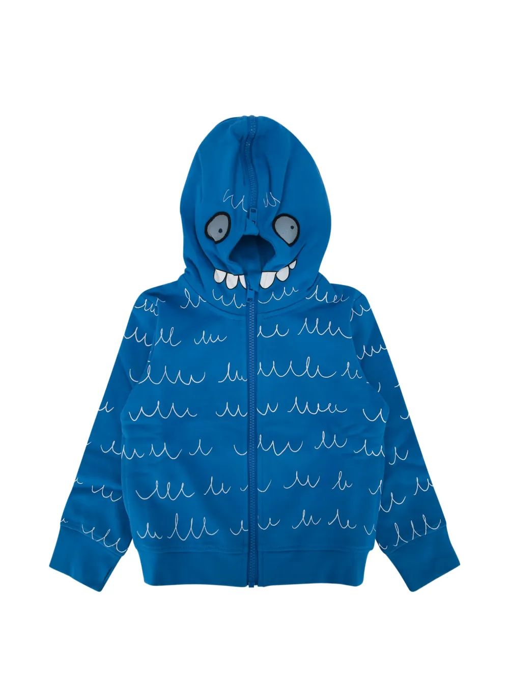Stella McCartney Kids hooded cardigan - Blu