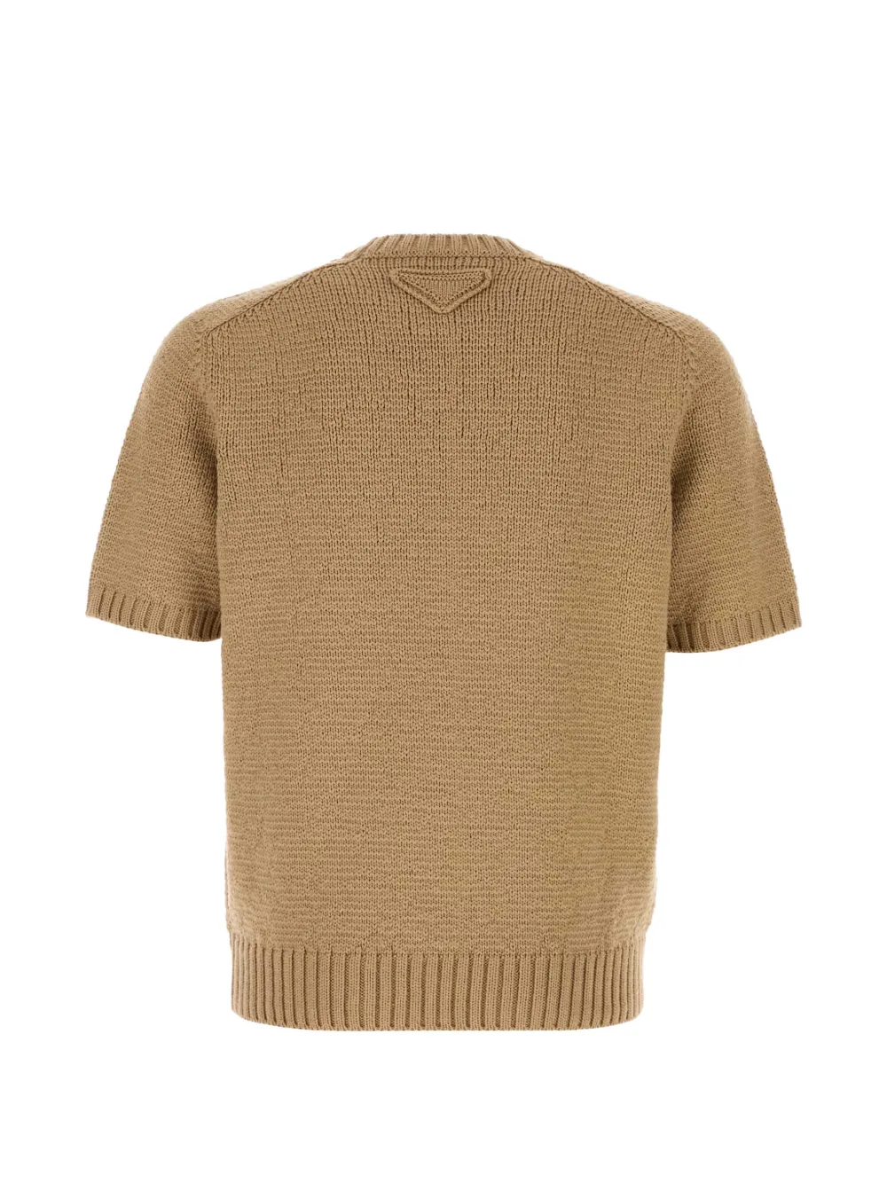  Prada Crew-neck T-shirt - Neutrals 