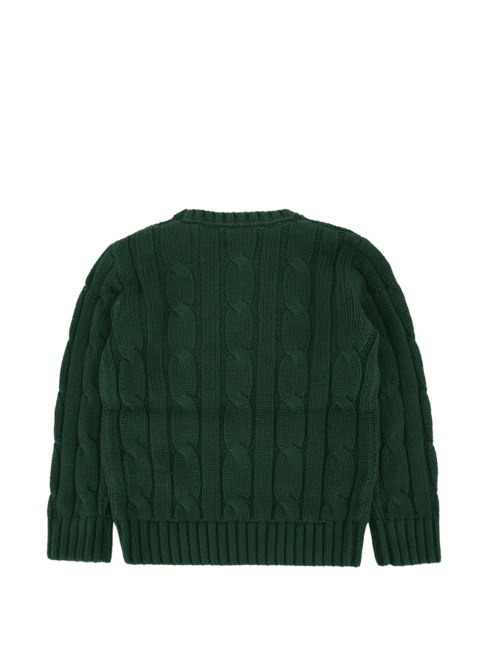 POLO RALPH LAUREN KIDS Kabelgebreide trui Groen