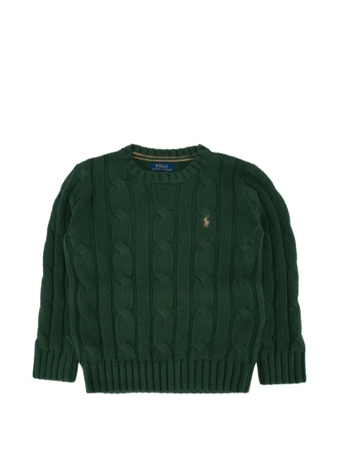 POLO RALPH LAUREN KIDS cable-knit sweater