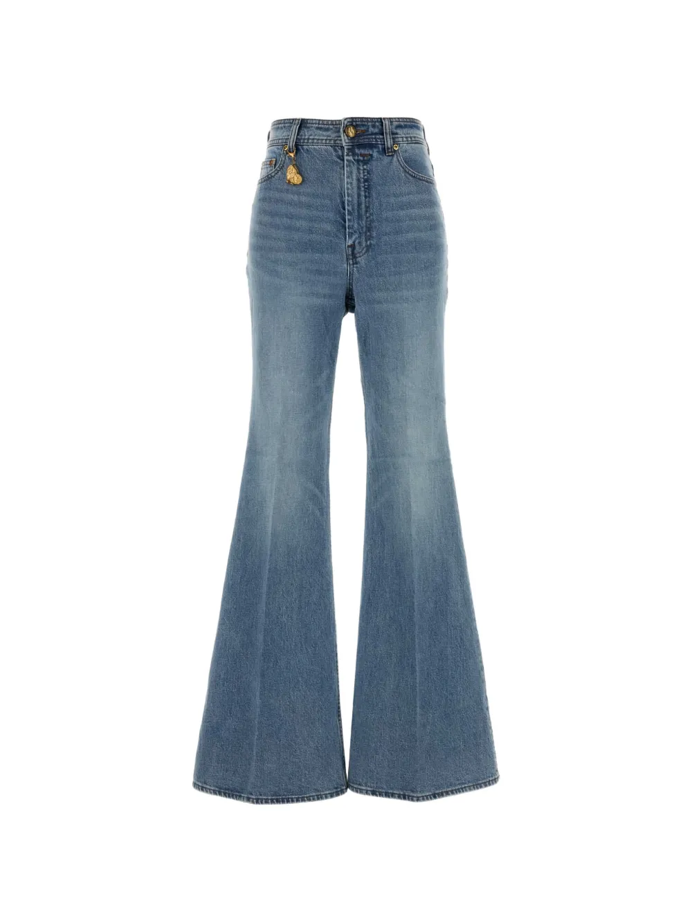 ZIMMERMANN charm-detail flared jeans - Blu