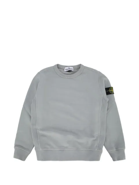 Stone Island Junior Compass-patch sweatshirt 