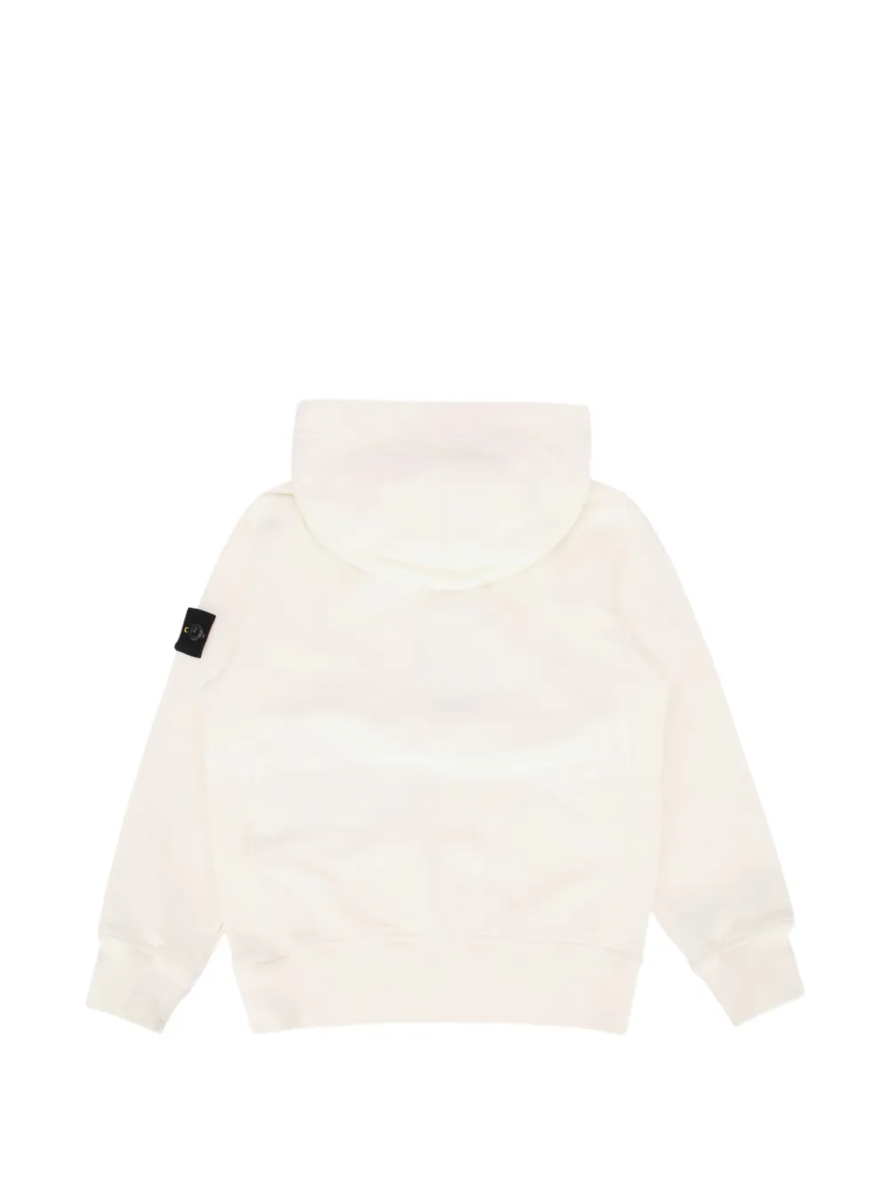 Stone Island Junior Hoodie met Compass-logopatch Beige
