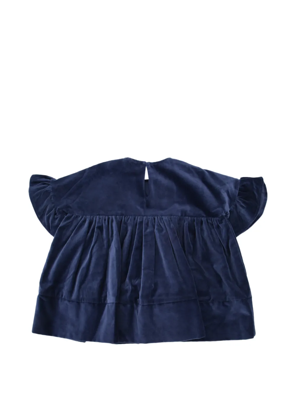 Ruffled-Detail Woven Dress